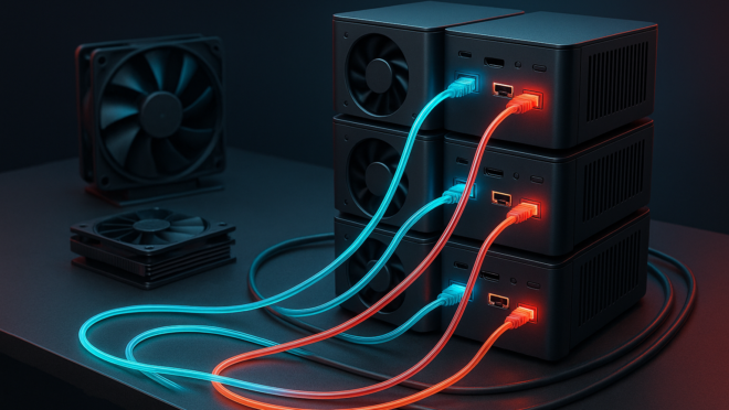 AMD Strix Halo RDMA cluster